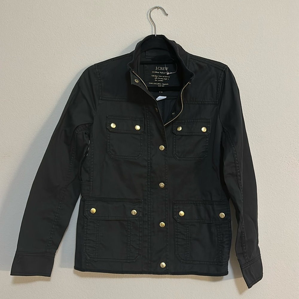 J.Crew relaxed, boyfriend field jacket